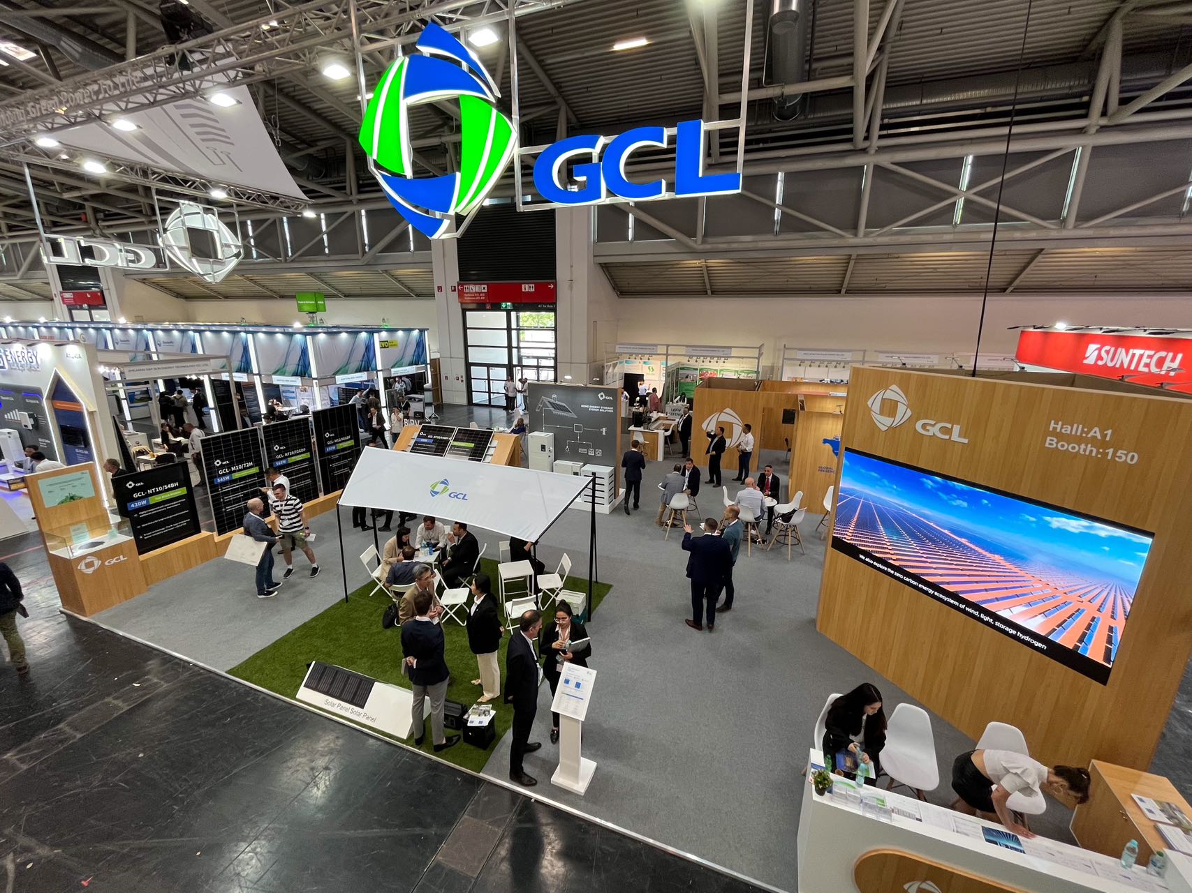 聚焦N型高效组件及储能解决方案，虎牙官网网页登录入口全新亮相德国展